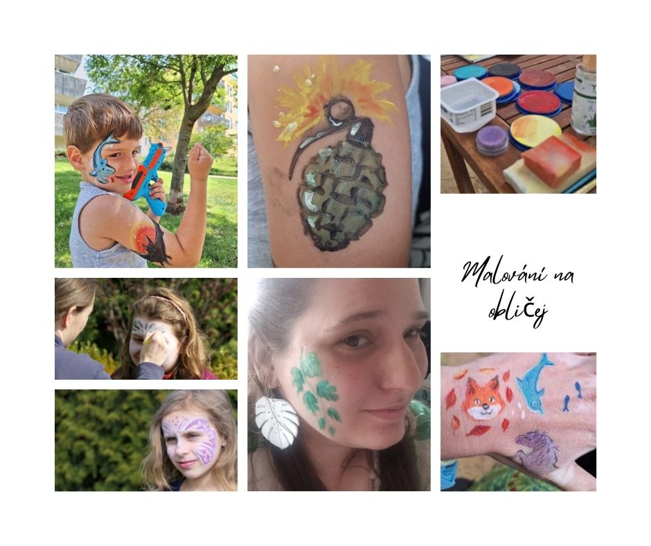 malování na obličej malování na obličej
